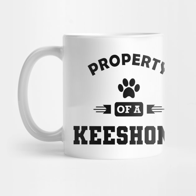 Keeshond dog - Property of a keeshond by KC Happy Shop